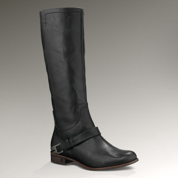 UGG Shoes - Ugg $298 1001637 Channing II Black Boots Sz 9.5 !